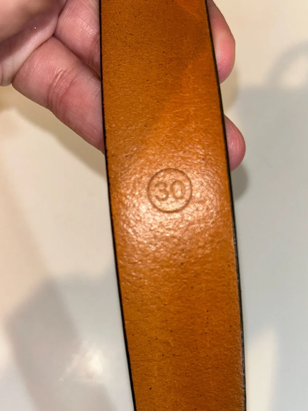 J Crew Leather Round Buckle Dress Belt